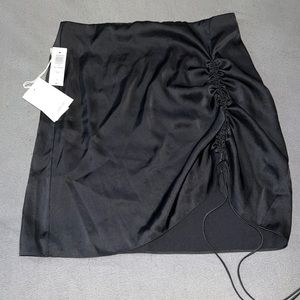 NWT WILFRED Satin Mini Skirt